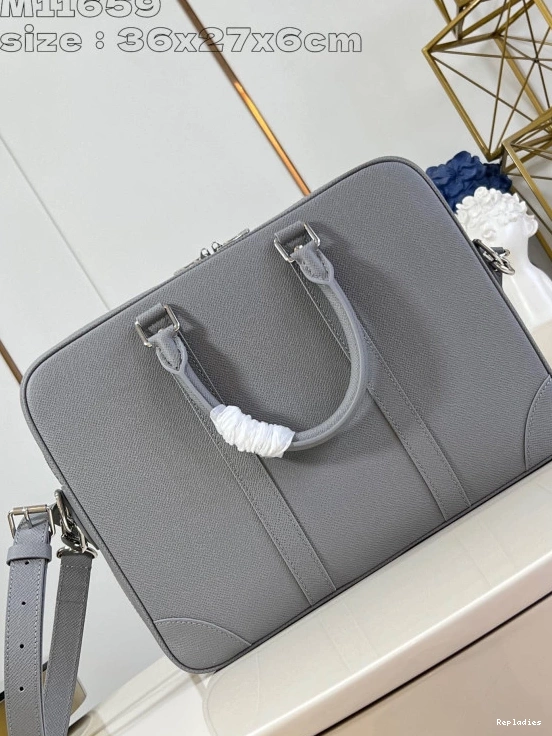 Rep ladies LOUIS Porte Voyage-36.5*27.5*6CM Documents VUITTON 0817